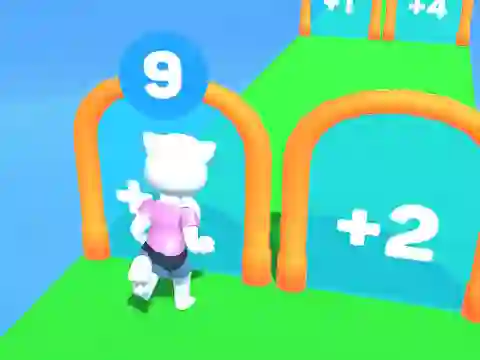 खेल Cat Angela Running ऑनलाइन