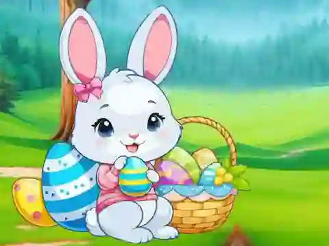 खेल Easter Bunny Jungle Escape ऑनलाइन