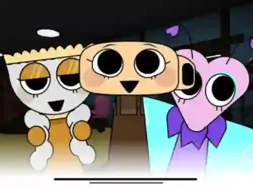 खेल Sprunki x Dandy's World 2 ऑनलाइन