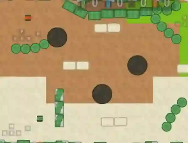 खेल 1 2 3 4 Player Tank Game 2D ऑनलाइन
