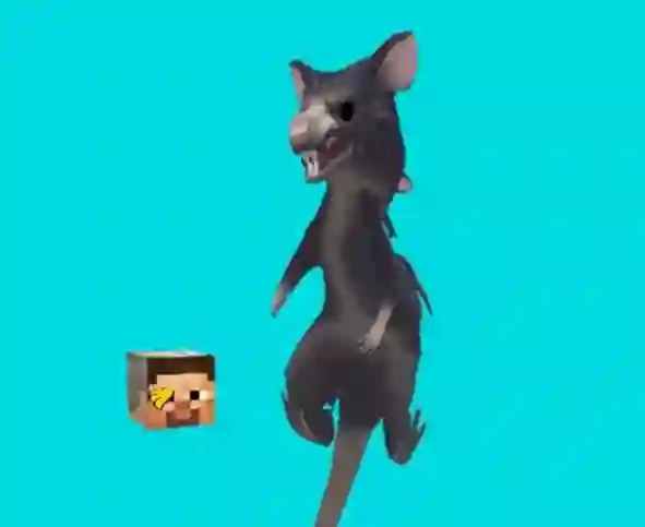 खेल Ratomilton Spinning Flappy Minecraf ऑनलाइन