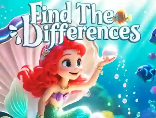खेल Find The Differences: Little Mermaid ऑनलाइन