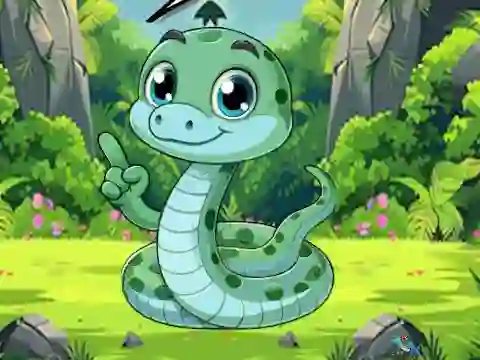 खेल Snake Searching The Baby ऑनलाइन