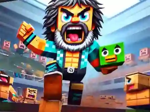 खेल Chicken Jockey Combat ऑनलाइन