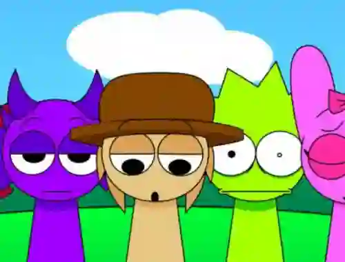 खेल Sprunki Pyramixed - Finished Animations ऑनलाइन