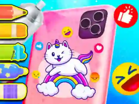 खेल Coloring Book: Phone Case ऑनलाइन