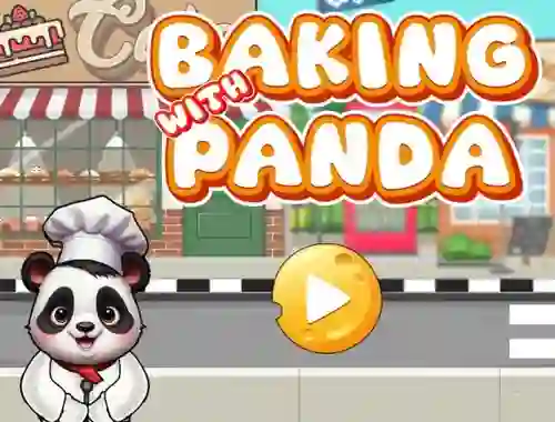 खेल Baking With Panda ऑनलाइन