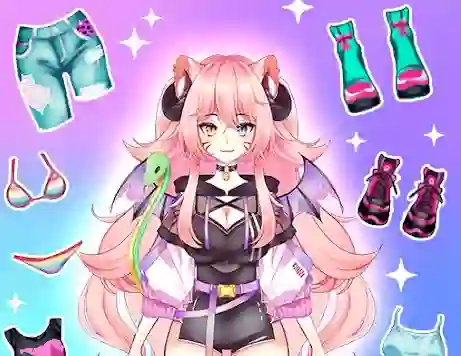 खेल Anime Dress Up Moe ऑनलाइन