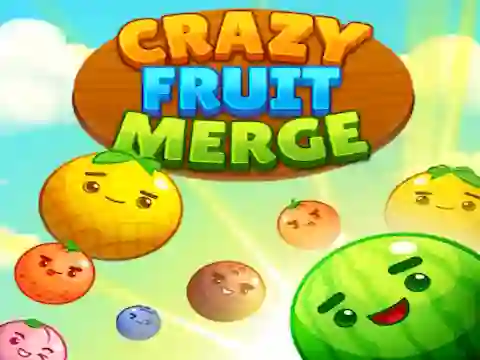 खेल Crazy Fruit Merge ऑनलाइन