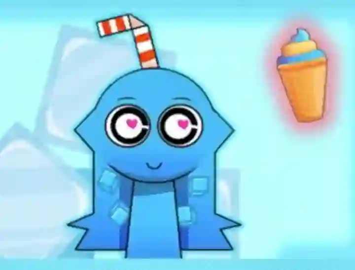 खेल Sprunki Ice Mod  Aqua ऑनलाइन
