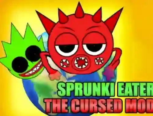 खेल Sprunki Eater The Cursed Mod ऑनलाइन