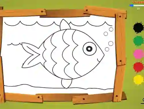 खेल Kids Colour Game ऑनलाइन
