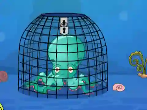 खेल Release Octopus from Cage ऑनलाइन