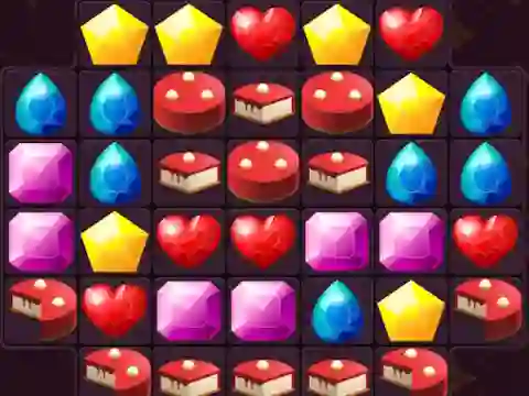 खेल Shiny Jewels ऑनलाइन