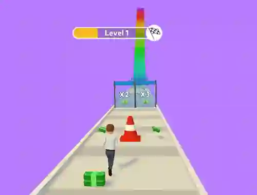 खेल Money Stack Run 3D ऑनलाइन