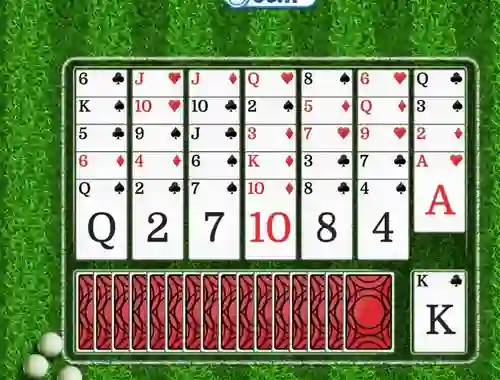 खेल Golf Solitaire ऑनलाइन