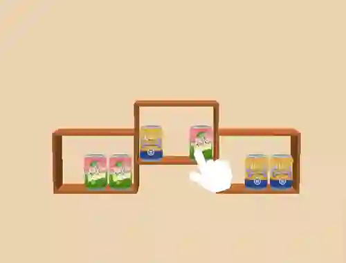 खेल Sort Match 3d Goods Puzzle ऑनलाइन