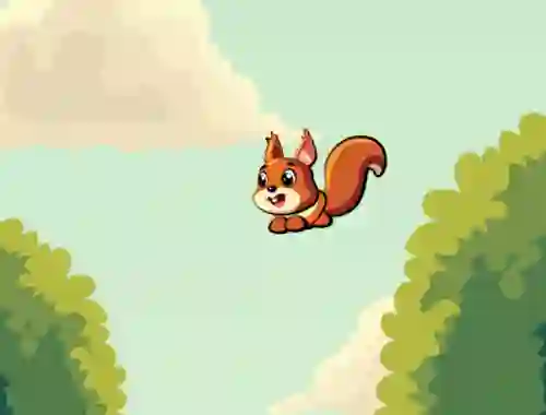 खेल Flying Squirrel ऑनलाइन