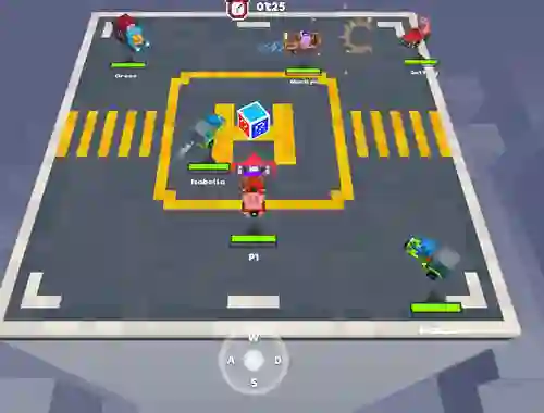 खेल Bumper Car Demolition Race ऑनलाइन