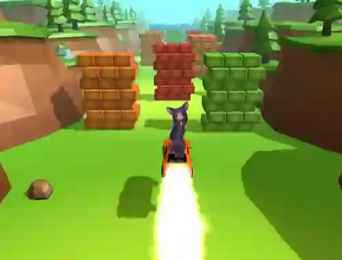 खेल Ratomilton Rocket Car ऑनलाइन