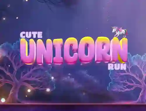 खेल Cute Unicorn Run ऑनलाइन