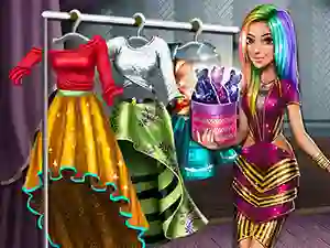 खेल Tris Runway Dolly Dress Up ऑनलाइन