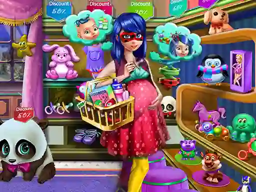 खेल Lady Mommy Goes Shopping ऑनलाइन