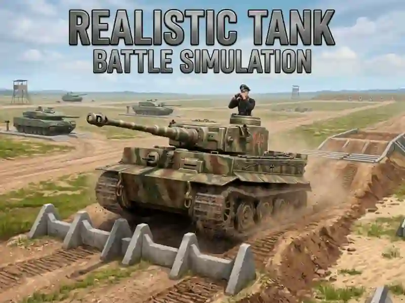 खेल Realistic Tank Battle Simulation ऑनलाइन