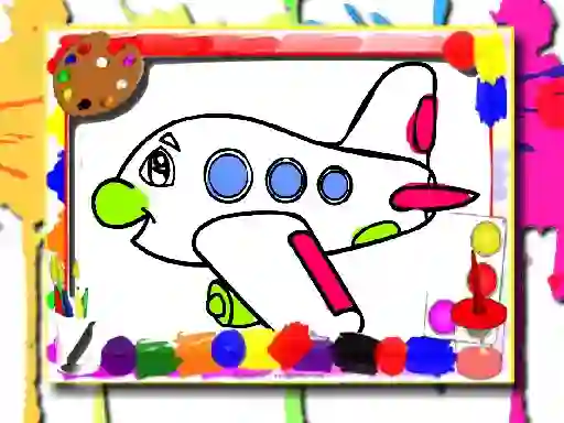खेल Airplane Coloring Book ऑनलाइन
