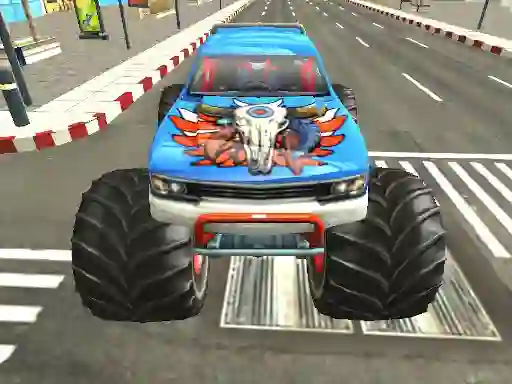 खेल Monster Truck City Parking ऑनलाइन