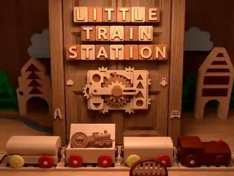 खेल Little Train Station ऑनलाइन