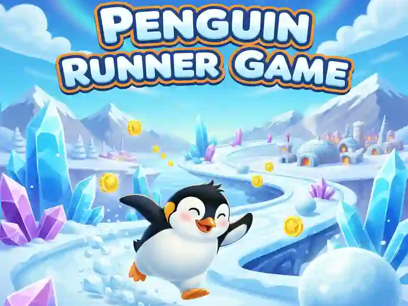 खेल Penguin Runner Game ऑनलाइन