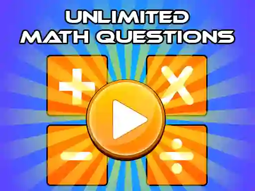 खेल Unlimited Math Questions ऑनलाइन