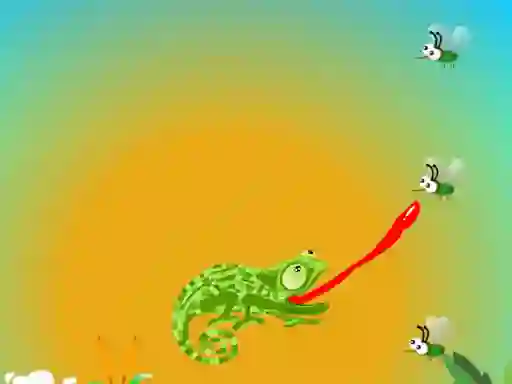 खेल Chameleon Want Eat ऑनलाइन