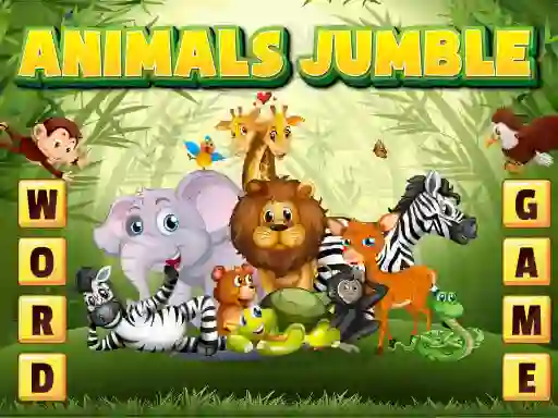 खेल Animals Jumble ऑनलाइन