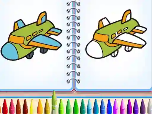 खेल Aero Coloring Books ऑनलाइन