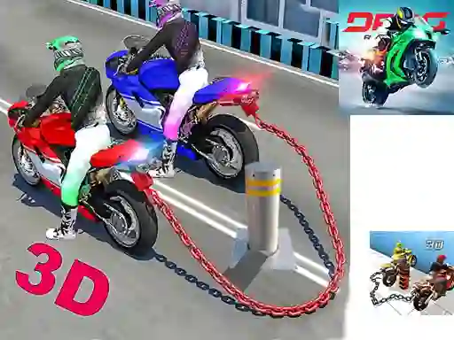 खेल Chained Bike Racing 3d ऑनलाइन