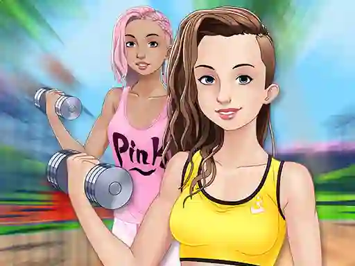 खेल Fitness Girls Dress Up ऑनलाइन