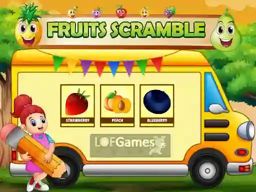 खेल Fruits Scramble ऑनलाइन