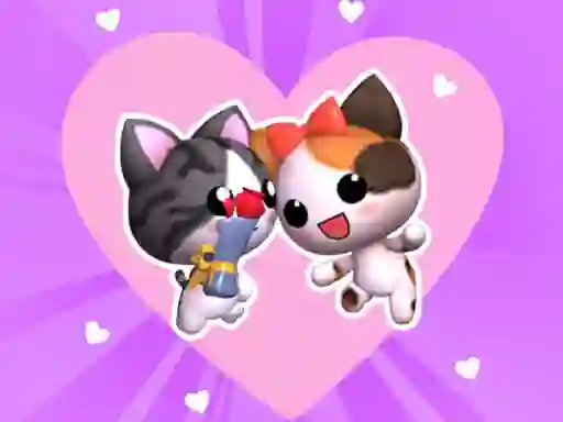 खेल Love Cat Line ऑनलाइन