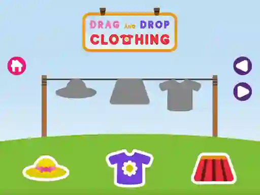 खेल Drag and Drop Clothing ऑनलाइन