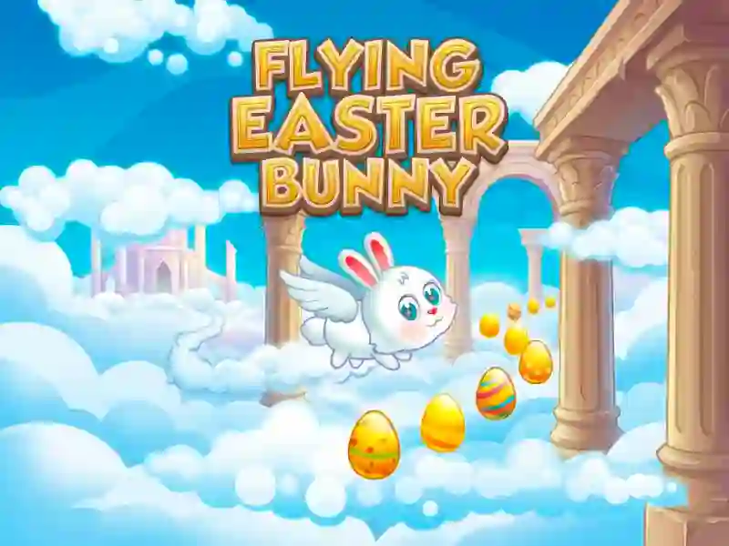 खेल Flying Easter Bunny ऑनलाइन