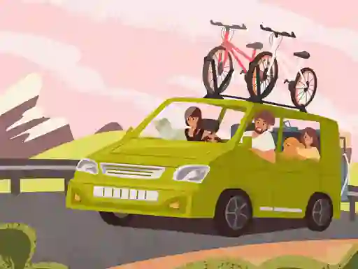खेल Family Travelling Jigsaw ऑनलाइन