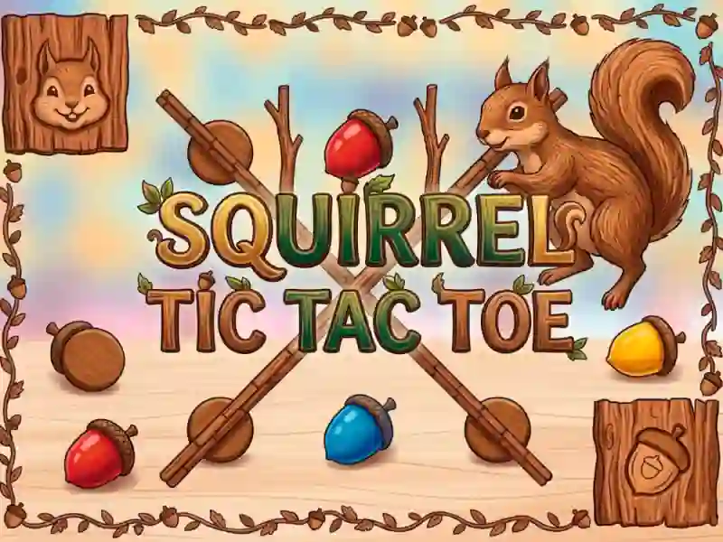 खेल Squirrel Tic Tac Toe ऑनलाइन