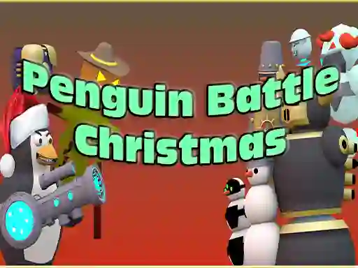 खेल Penguin Battle Christmas ऑनलाइन
