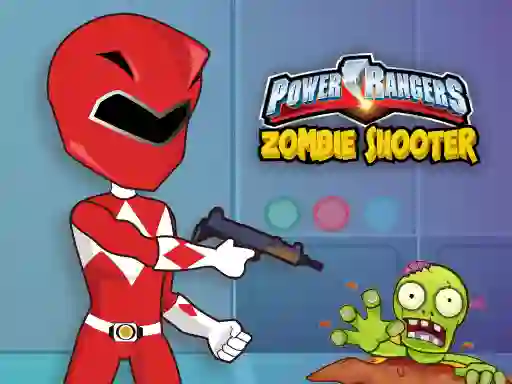 खेल Power Rangers Zombie Shooter ऑनलाइन