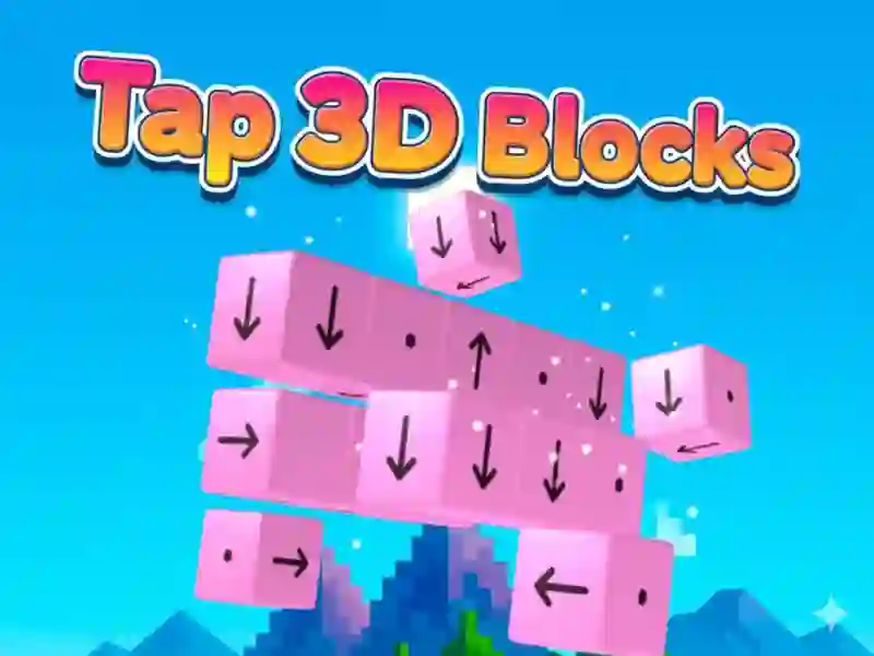 खेल Tap 3D Blocks ऑनलाइन