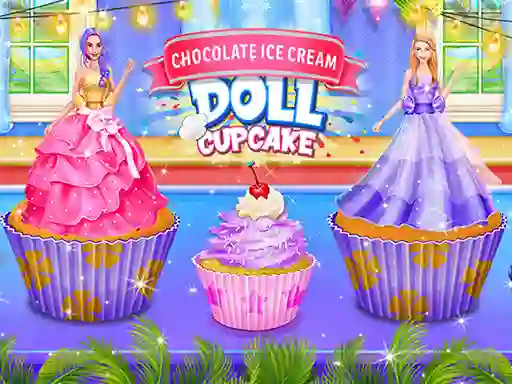 खेल Ice Cream Doll Cake Maker ऑनलाइन