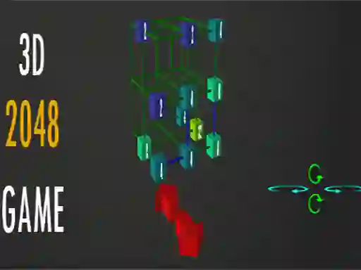 खेल 2048 - 3D ऑनलाइन