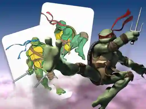 खेल Ninja Turtles Memory card Match ऑनलाइन